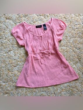 Pink Babydoll Top